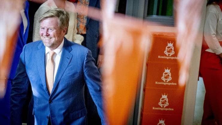 ZEEWOLDE - King Willem-Alexander will give the starting signal for the King s Games during the national opening at public primary school Panta Rhei and ICB Kaleidoscoop in Zeewolde. Traditionally, the King s Games start with the joint King s Breakfast. Subsequently, the King will open the games and visit various sports and games activities. ROBIN UTRECHT ANP netherlands out - belgium out  Copyright: xx x555999677x originalFilename: 555999677.jpg