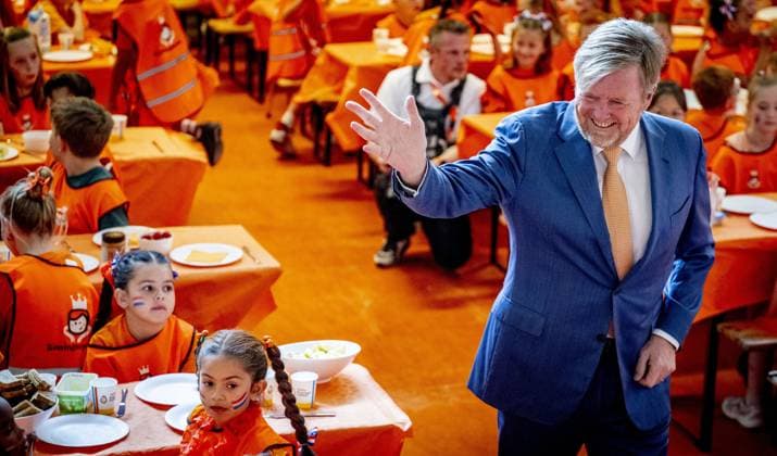 ZEEWOLDE - King Willem-Alexander will give the starting signal for the King s Games during the national opening at public primary school Panta Rhei and ICB Kaleidoscoop in Zeewolde. Traditionally, the King s Games start with the joint King s Breakfast. Subsequently, the King will open the games and visit various sports and games activities. ROBIN UTRECHT ANP netherlands out - belgium out  Copyright: xx x556000096x originalFilename: 556000096.jpg