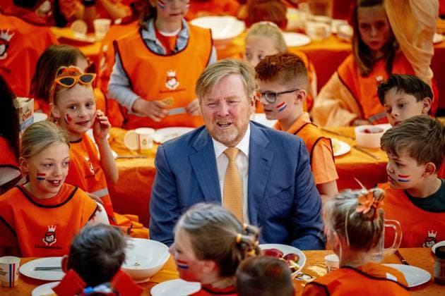 ZEEWOLDE - King Willem-Alexander will give the starting signal for the King s Games during the national opening at public primary school Panta Rhei and ICB Kaleidoscoop in Zeewolde. Traditionally, the King s Games start with the joint King s Breakfast. Subsequently, the King will open the games and visit various sports and games activities. ROBIN UTRECHT ANP netherlands out - belgium out  Copyright: xx x556000106x originalFilename: 556000106.jpg