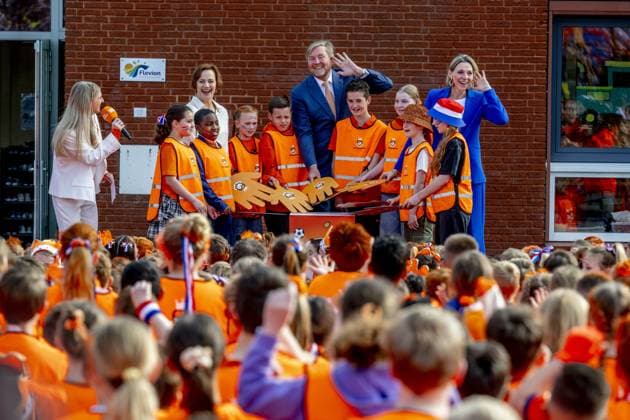 ZEEWOLDE - King Willem-Alexander will give the starting signal for the King s Games during the national opening at public primary school Panta Rhei and ICB Kaleidoscoop in Zeewolde. Traditionally, the King s Games start with the joint King s Breakfast. Subsequently, the King will open the games and visit various sports and games activities. ROBIN UTRECHT ANP netherlands out - belgium out  Copyright: xx x556000887x originalFilename: 556000887.jpg