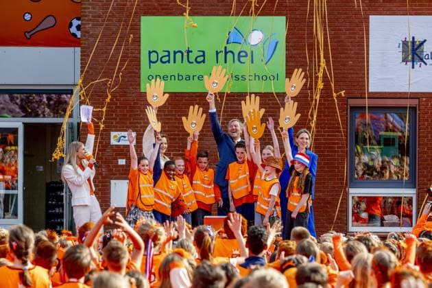 ZEEWOLDE - King Willem-Alexander will give the starting signal for the King s Games during the national opening at public primary school Panta Rhei and ICB Kaleidoscoop in Zeewolde. Traditionally, the King s Games start with the joint King s Breakfast. Subsequently, the King will open the games and visit various sports and games activities. ROBIN UTRECHT ANP netherlands out - belgium out  Copyright: xx x556000905x originalFilename: 556000905.jpg