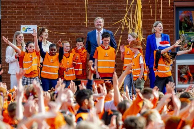 ZEEWOLDE - King Willem-Alexander will give the starting signal for the King s Games during the national opening at public primary school Panta Rhei and ICB Kaleidoscoop in Zeewolde. Traditionally, the King s Games start with the joint King s Breakfast. Subsequently, the King will open the games and visit various sports and games activities. ROBIN UTRECHT ANP netherlands out - belgium out  Copyright: xx x556000911x originalFilename: 556000911.jpg