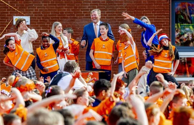 ZEEWOLDE - King Willem-Alexander will give the starting signal for the King s Games during the national opening at public primary school Panta Rhei and ICB Kaleidoscoop in Zeewolde. Traditionally, the King s Games start with the joint King s Breakfast. Subsequently, the King will open the games and visit various sports and games activities. ROBIN UTRECHT ANP netherlands out - belgium out  Copyright: xx x556000930x originalFilename: 556000930.jpg