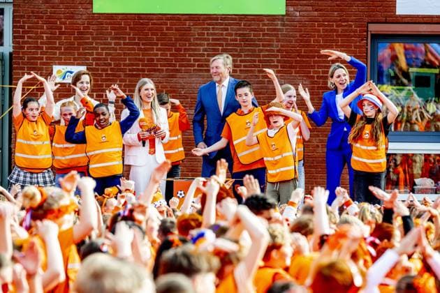 ZEEWOLDE - King Willem-Alexander will give the starting signal for the King s Games during the national opening at public primary school Panta Rhei and ICB Kaleidoscoop in Zeewolde. Traditionally, the King s Games start with the joint King s Breakfast. Subsequently, the King will open the games and visit various sports and games activities. ROBIN UTRECHT ANP netherlands out - belgium out  Copyright: xx x556000956x originalFilename: 556000956.jpg