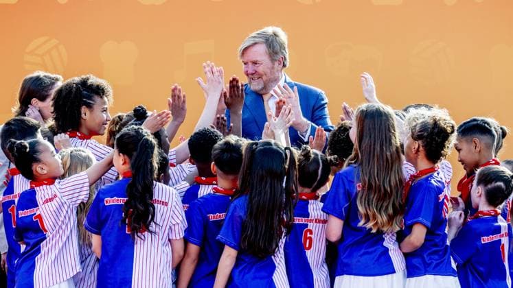 ZEEWOLDE - King Willem-Alexander will give the starting signal for the King s Games during the national opening at public primary school Panta Rhei and ICB Kaleidoscoop in Zeewolde. Traditionally, the King s Games start with the joint King s Breakfast. Subsequently, the King will open the games and visit various sports and games activities. ROBIN UTRECHT ANP netherlands out - belgium out  Copyright: xx x556000988x originalFilename: 556000988.jpg