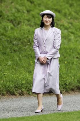 Japanese imperial garden party Japanese Princess Aiko attends a spring imperial garden party at the Akasaka Imperial Gardens in Tokyo on April 17, 2026. (Pool photo)  A14AA0005466230P