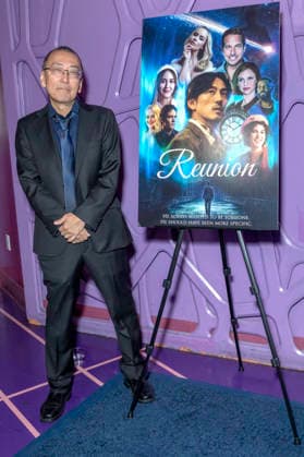 John W Kim at the premiere of the movie Reunion at Madame Tussauds Hollywood Wax Museum Los Angeles, 16 04 2026 Foto:xR.xWagnerx xFuturexImagex reunion_6434
