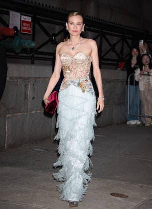Outside the Tiffany Blue Book Hidden Garden launch Featuring: Diane Kruger Where: New York, New York, United States When: 16 Apr 2026 Credit: Janet Mayer INSTARimages.com EDITORIAL USE ONLY. NOT FOR USE BY NEWSPAPERS BASED IN THE UK. Copyright: xx instar55623865