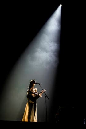 Tina Dickow live in Copenhagen, Denmark Copenhagen, Denmark. 17th, April 2026. The Danish singer and songwriter er Tina Dickow performs a live concert at Royal Arena in Copenhagen. Denmark, Copenhagen  Copyright: xGonzalesxPhoto LassexLagonix