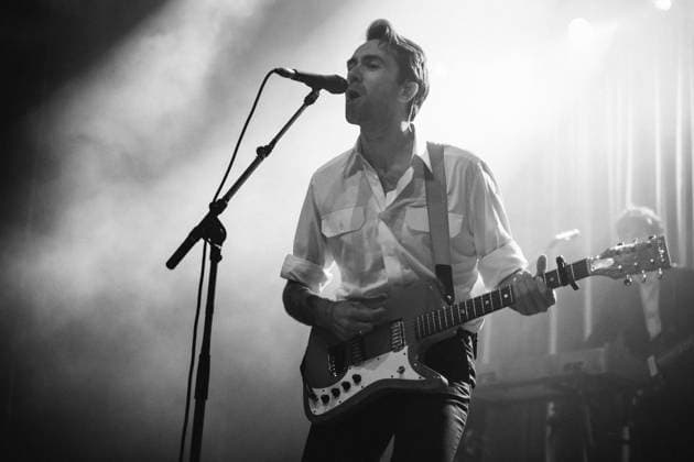 Concert of The Vaccines in Berlin Concert of the British indie rock band The Vaccines on 17 04 2026 at Huxleys Neue Welt in Berlin In the picture singer Justin Young , Berlin Berlin Germany Neukölln