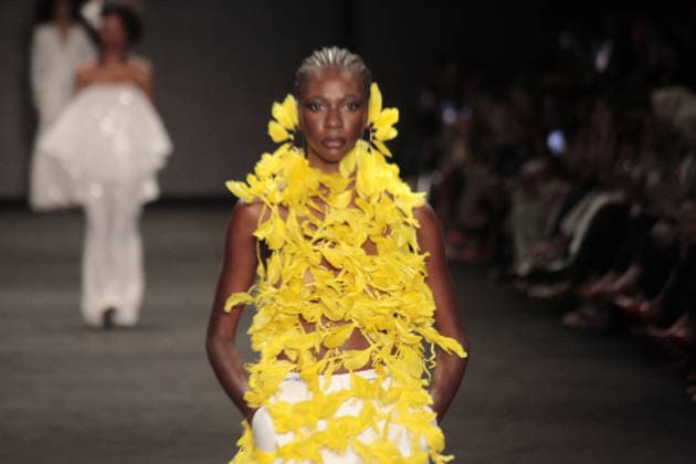 RIO DE JANEIRO, RJ - 17.04.2026: RIO FASHION WEEK 2026 - Fashion show by the brand Apartamento 03 on the third day of Rio Fashion Week 2026, at Pier Maua, Rio de Janeiro. x2927263x  CarlosxEliasxJunior