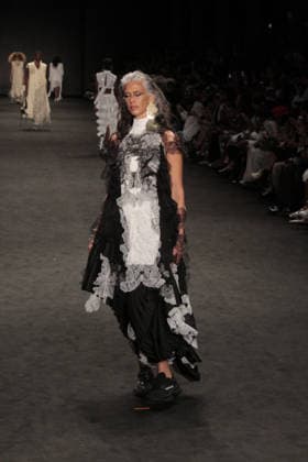 RIO DE JANEIRO, RJ - 17.04.2026: RIO FASHION WEEK 2026 - Fashion show by the brand Apartamento 03 on the third day of Rio Fashion Week 2026, at Pier Maua, Rio de Janeiro. x2927298x  CarlosxEliasxJunior