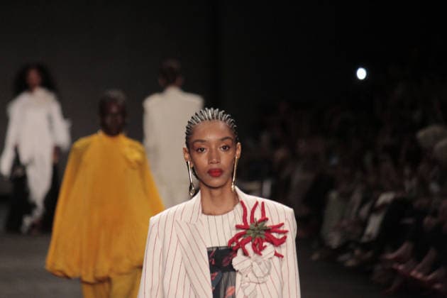 RIO DE JANEIRO, RJ - 17.04.2026: RIO FASHION WEEK 2026 - Fashion show by the brand Apartamento 03 on the third day of Rio Fashion Week 2026, at Pier Maua, Rio de Janeiro. x2927302x  CarlosxEliasxJunior