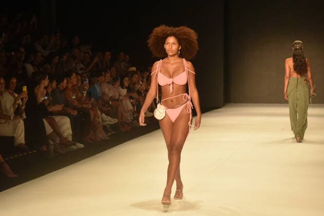 RIO DE JANEIRO, RJ - 17.04.2026: RIO FASHION WEEK 2026 - Karoline Vitto& 39;s fashion show during Rio Fashion Week, which takes place this Friday, April 17th, at Pier Maua, in Rio de Janeiro. x2927323x  CristianexMota