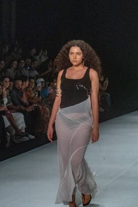 RIO DE JANEIRO, RJ - 17.04.2026: RIO FASHION WEEK 2026 - Karoline Vitto& 39;s fashion show during Rio Fashion Week, which returns to the marvelous city this Friday, April 17, 2026, at Pier Maua, in Rio de Janeiro, RJ. x2927418x  CristianexMota