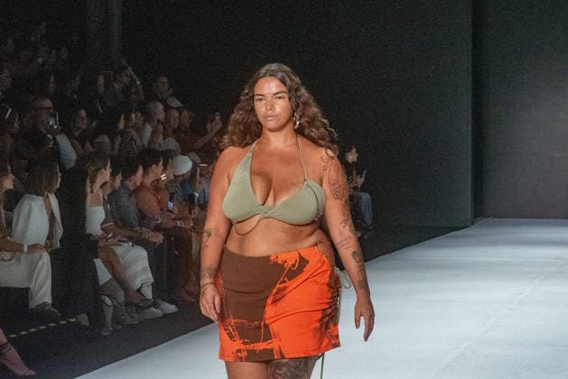 RIO DE JANEIRO, RJ - 17.04.2026: RIO FASHION WEEK 2026 - Karoline Vitto& 39;s fashion show during Rio Fashion Week, which returns to the marvelous city this Friday, April 17, 2026, at Pier Maua, in Rio de Janeiro, RJ. x2927476x  CristianexMota