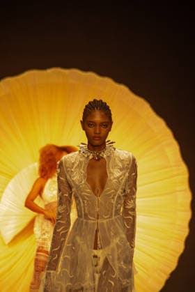 RIO DE JANEIRO, RJ - 17.04.2026: RIO FASHION WEEK 2026 - HELO ROCHA& 39;s fashion show during Rio Fashion Week, which returns to the marvelous city this Friday, April 17, 2026, at Pier Maua, in Rio de Janeiro, RJ. x2927553x  CristianexMota