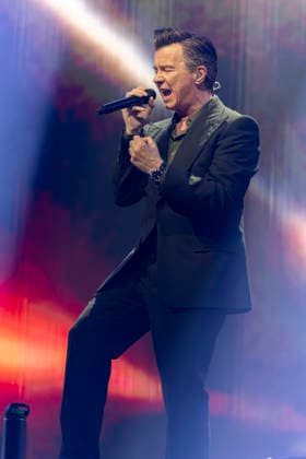 Rick Astley performs at Co-Op Live Rick Astley performs at Co-Op Live, Manchester, England, 17th April 2026, Credit:Mike Gray Avalon  Copyright: xMikexGrayx xAvalonx 1092346435