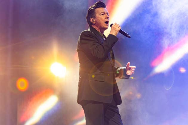Rick Astley performs at Co-Op Live Rick Astley performs at Co-Op Live, Manchester, England, 17th April 2026, Credit:Mike Gray Avalon  Copyright: xMikexGrayx xAvalonx 1092346444