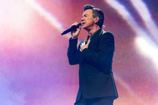 Rick Astley performs at Co-Op Live Rick Astley performs at Co-Op Live, Manchester, England, 17th April 2026, Credit:Mike Gray Avalon  Copyright: xMikexGrayx xAvalonx 1092346459