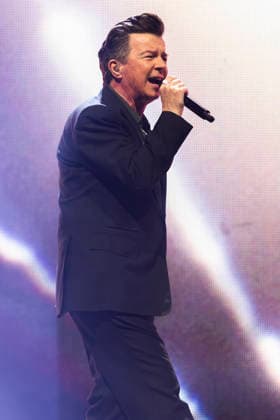 Rick Astley performs at Co-Op Live Rick Astley performs at Co-Op Live, Manchester, England, 17th April 2026, Credit:Mike Gray Avalon  Copyright: xMikexGrayx xAvalonx 1092346488