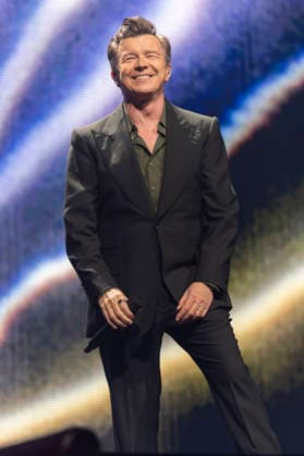 Rick Astley performs at Co-Op Live Rick Astley performs at Co-Op Live, Manchester, England, 17th April 2026, Credit:Mike Gray Avalon  Copyright: xMikexGrayx xAvalonx 1092346500
