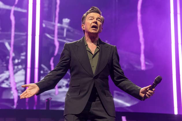 Rick Astley performs at Co-Op Live Rick Astley performs at Co-Op Live, Manchester, England, 17th April 2026, Credit:Mike Gray Avalon  Copyright: xMikexGrayx xAvalonx 1092346523