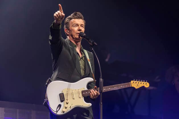 Rick Astley performs at Co-Op Live Rick Astley performs at Co-Op Live, Manchester, England, 17th April 2026, Credit:Mike Gray Avalon  Copyright: xMikexGrayx xAvalonx 1092346566