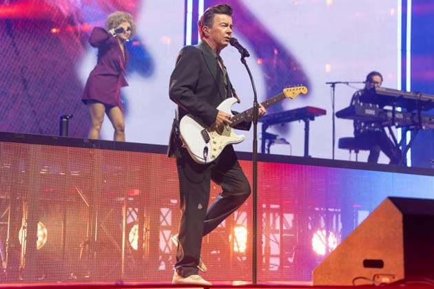 Rick Astley performs at Co-Op Live Rick Astley performs at Co-Op Live, Manchester, England, 17th April 2026, Credit:Mike Gray Avalon  Copyright: xMikexGrayx xAvalonx 1092346603