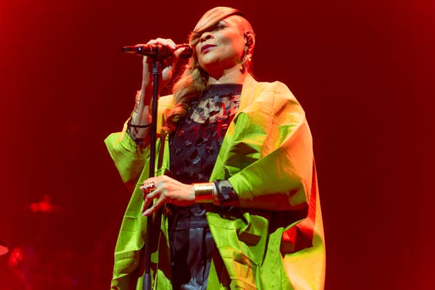 Gabrielle performs at Co-Op Live British singer Gabrielle performs at Co-Op Live, Manchester, England, 17th April 2026, Credit:Mike Gray Avalon  Copyright: xMikexGrayx xAvalonx 1092346354