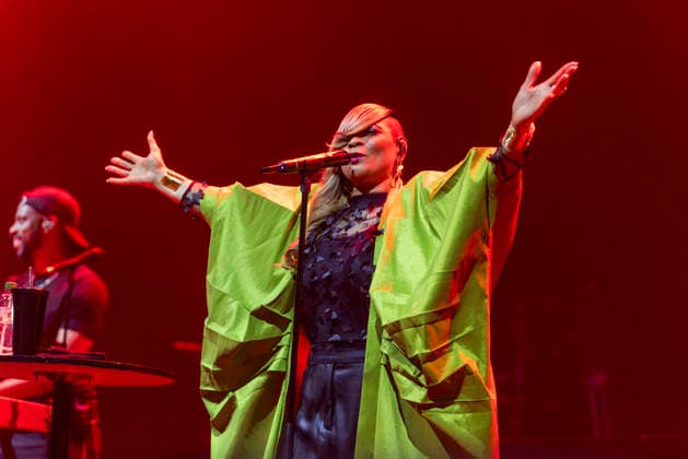 Gabrielle performs at Co-Op Live British singer Gabrielle performs at Co-Op Live, Manchester, England, 17th April 2026, Credit:Mike Gray Avalon  Copyright: xMikexGrayx xAvalonx 1092346377