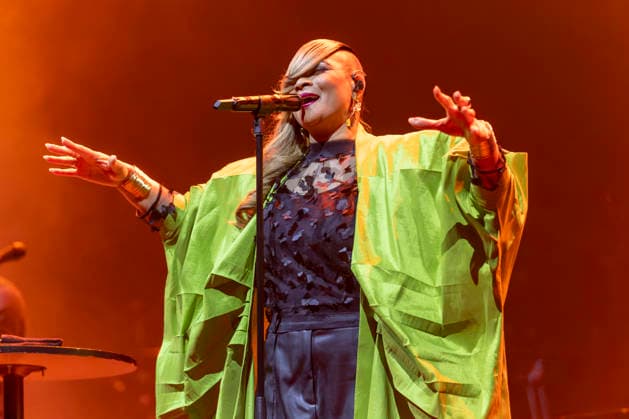 Gabrielle performs at Co-Op Live British singer Gabrielle performs at Co-Op Live, Manchester, England, 17th April 2026, Credit:Mike Gray Avalon  Copyright: xMikexGrayx xAvalonx 1092346424