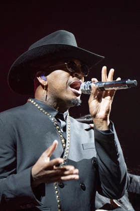 Ne-Yo Performs in Madrid, Spain - 17 Apr 2026 Singer Shaffer Chimere Smith, better known as Ne-Yo, performs live during a concert at the Movistar Arena in Madrid. Madrid Spain Copyright: xAtilanoxGarciax xSOPAxImagesx photos13586