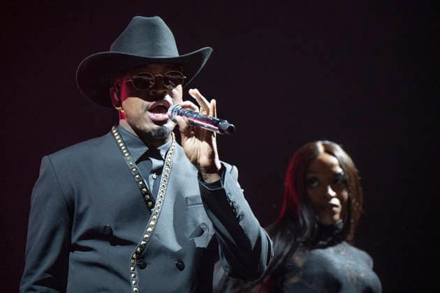 Ne-Yo Performs in Madrid, Spain - 17 Apr 2026 Singer Shaffer Chimere Smith, better known as Ne-Yo, performs live during a concert at the Movistar Arena in Madrid. Madrid Spain Copyright: xAtilanoxGarciax xSOPAxImagesx photos13587