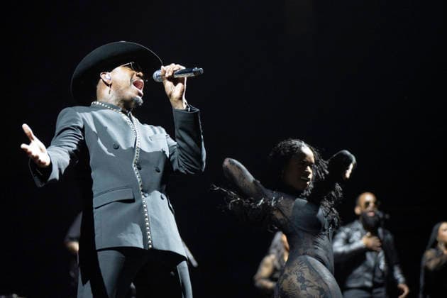 Ne-Yo Performs in Madrid, Spain - 17 Apr 2026 Singer Shaffer Chimere Smith, better known as Ne-Yo, performs live during a concert at the Movistar Arena in Madrid. Madrid Spain Copyright: xAtilanoxGarciax xSOPAxImagesx photos13590