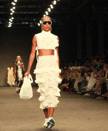 RECORD DATE NOT STATED Karoline Vitto fashion show at Rio Fashion Week 2026. Rio de Janeiro (RJ), 04 17 2026 - Fashion Show Brand Karoline Vitto RJ - Fashion show of the Karoline Vitto brand during Rio de Janeiro Fashion Week (RIOFW), the event takes place at Pier Maua in the city of Rio de Janeiro, this Friday, April 17, 2026.(Foto: Onofre Veras Thenews2 imago images) Karoline Vitto fashion show at Rio Fashion Week 2026.  Copyright: xonofrexverasx