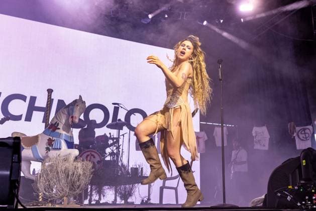 April 17, 2026, Indio, California, U.S: Singer SLAYYYTER (CATHERINE GRACE GARNER) during Coachella Valley Music and Arts Festival at Empire Polo Club in Indio, California Indio U.S  - ZUMAs135 20260417_zap_s135_012 Copyright: xDanielxDeSloverx