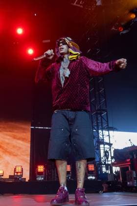 April 17, 2026, Indio, California, U.S: Rapper CENTRAL CEE (OAKLEY NEIL CAESAR-SU) during Coachella Valley Music and Arts Festival at Empire Polo Club in Indio, California Indio U.S  - ZUMAs135 20260417_zap_s135_026 Copyright: xDanielxDeSloverx