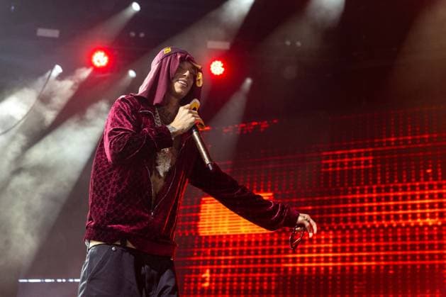 April 17, 2026, Indio, California, U.S: Rapper CENTRAL CEE (OAKLEY NEIL CAESAR-SU) during Coachella Valley Music and Arts Festival at Empire Polo Club in Indio, California Indio U.S  - ZUMAs135 20260417_zap_s135_027 Copyright: xDanielxDeSloverx