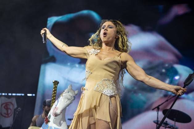 April 17, 2026, Indio, California, U.S: Singer SLAYYYTER (CATHERINE GRACE GARNER) during Coachella Valley Music and Arts Festival at Empire Polo Club in Indio, California Indio U.S  - ZUMAs135 20260417_zap_s135_046 Copyright: xDanielxDeSloverx