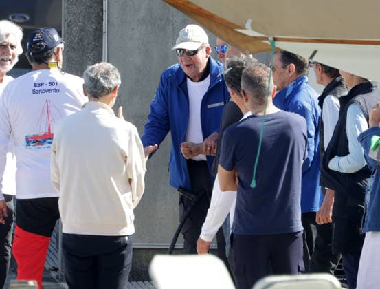 The King emeritus and his daughter, Infanta Elena, set sail in Sanxenxo King Juan Carlos and Infanta Elena embark in the port of Sanxenxo to participate in the regattas, on April 18, 2026, in Sanxenxo Pontevedra, Galicia, Spain 18 APRIL 2026 José Ramó Sanxenxo Sanxenxo Sanxenxo Spain  Copyright: xJosÃ xRamonxHernandox 7450707