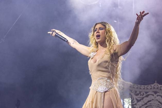 April 17, 2026, Indio, California, U.S: Singer SLAYYYTER (CATHERINE GRACE GARNER) during Coachella Valley Music and Arts Festival at Empire Polo Club in Indio, California Indio U.S  - ZUMAs135 20260417_zap_s135_053 Copyright: xDanielxDeSloverx