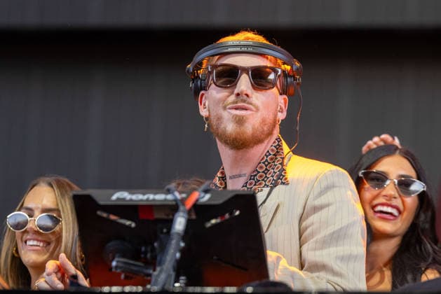 April 17, 2026, Indio, California, U.S: Electronic musician HUGEL (FLORENT HUGEL) during Coachella Valley Music and Arts Festival at Empire Polo Club in Indio, California Indio U.S  - ZUMAs135 20260417_zap_s135_075 Copyright: xDanielxDeSloverx