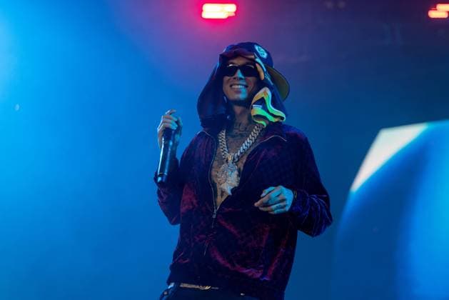 April 17, 2026, Indio, California, U.S: Rapper CENTRAL CEE (OAKLEY NEIL CAESAR-SU) during Coachella Valley Music and Arts Festival at Empire Polo Club in Indio, California Indio U.S  - ZUMAs135 20260417_zap_s135_079 Copyright: xDanielxDeSloverx