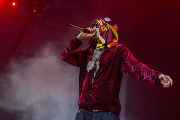 April 17, 2026, Indio, California, U.S: Rapper CENTRAL CEE (OAKLEY NEIL CAESAR-SU) during Coachella Valley Music and Arts Festival at Empire Polo Club in Indio, California Indio U.S  - ZUMAs135 20260417_zap_s135_087 Copyright: xDanielxDeSloverx