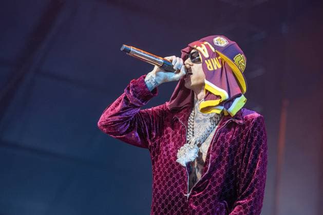 April 17, 2026, Indio, California, U.S: Rapper CENTRAL CEE (OAKLEY NEIL CAESAR-SU) during Coachella Valley Music and Arts Festival at Empire Polo Club in Indio, California Indio U.S  - ZUMAs135 20260417_zap_s135_085 Copyright: xDanielxDeSloverx