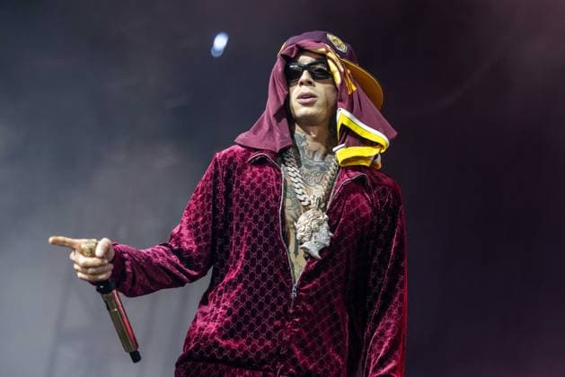 April 17, 2026, Indio, California, U.S: Rapper CENTRAL CEE (OAKLEY NEIL CAESAR-SU) during Coachella Valley Music and Arts Festival at Empire Polo Club in Indio, California Indio U.S  - ZUMAs135 20260417_zap_s135_088 Copyright: xDanielxDeSloverx