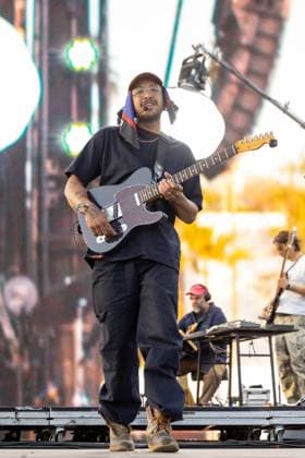 April 17, 2026, Indio, California, U.S: Musician DIJON (DIJON DUENAS) during Coachella Valley Music and Arts Festival at Empire Polo Club in Indio, California Indio U.S  - ZUMAs135 20260417_zap_s135_109 Copyright: xDanielxDeSloverx