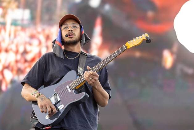 April 17, 2026, Indio, California, U.S: Musician DIJON (DIJON DUENAS) during Coachella Valley Music and Arts Festival at Empire Polo Club in Indio, California Indio U.S  - ZUMAs135 20260417_zap_s135_110 Copyright: xDanielxDeSloverx