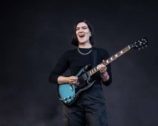April 17, 2026, Indio, California, U.S: ROMY MADLEY CROFT of The xx during Coachella Valley Music and Arts Festival at Empire Polo Club in Indio, California Indio U.S  - ZUMAs135 20260417_zap_s135_127 Copyright: xDanielxDeSloverx